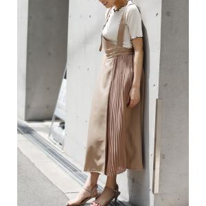 スカート 2WAYプリーツジャンスカ レディース