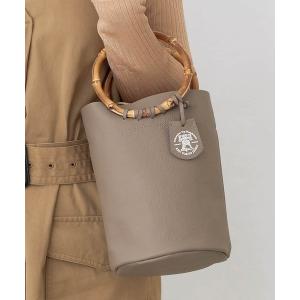 バッグ ハンドバッグ REN フィリップ・ボトルトートバンブーハンドル