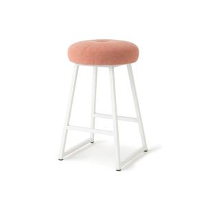 Francfranc（フランフラン） 家具 ジェム スツール グレーxピンク