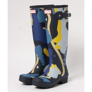 レインシューズ W ORG TALL ROCKPOOL CAMO BT