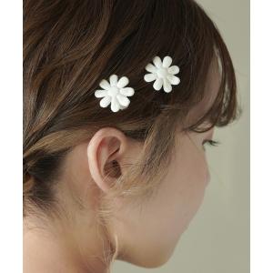 ヘアクリップ フラワーヘアクリップ