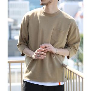 tシャツ Tシャツ ゆるい今風スタイルを可能にする ダブルフェイス加工 ビッグサイズシルエット ユニセックスサイジング