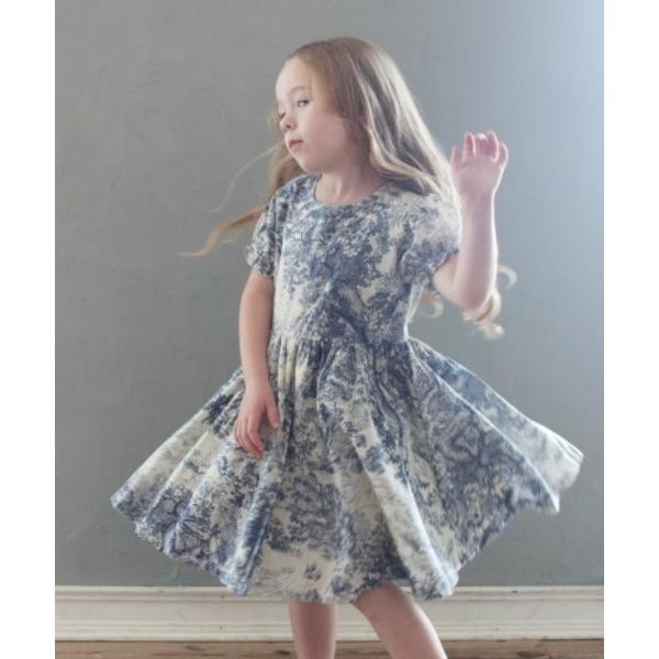ワンピース マリアム コットン100ワンピース キッズ 子供服 女の子