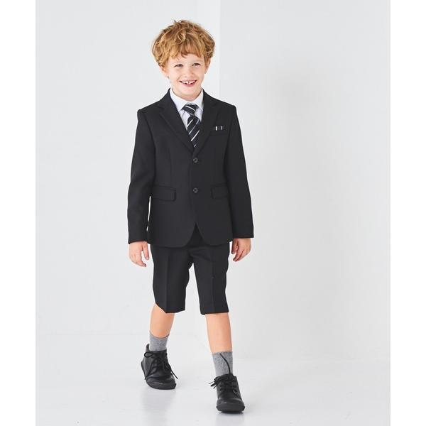 フォーマル 発表会 卒園式 入学式 レジメンタルタイのベーシックスーツセット(キッズ/100〜130...