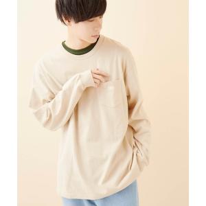 tシャツ Tシャツ Lee/リー EMBROIDERY L/S TEE ロゴ刺繍長袖カットソー｜zozo