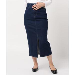 スカート デニム SOMETHING/サムシング ペンシルスカート