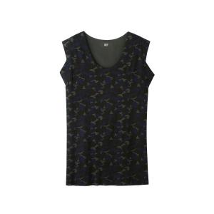 【in.T（インティー）】Tシャツ専用インナー　クルーネックスリーブレス