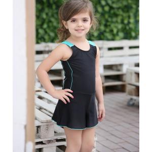 水着 女児 スカートタイプ ワンピース スクール...の商品画像