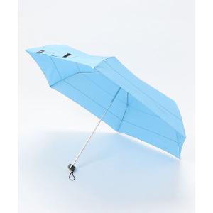 折りたたみ傘 キッズ 子供折りたたみ傘　”ボーダー  ワンポイント”｜zozo