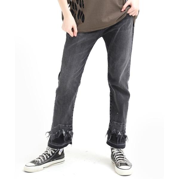 ジーンズ デニム デニムパンツ R3712 ヘムリメイクルーズスキニー レディース