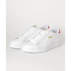 スニーカー PUMA プーマ PUMA SMASH V2 L プーマ スマッシュ V2 L 365215 17WH/HIGH RISK