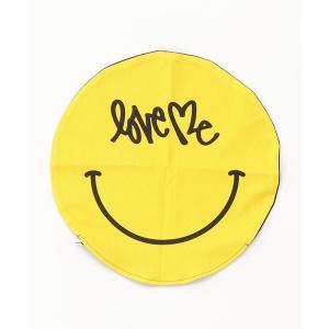 クッション クッションカバー Sync.「CURTIS KULIG」CIRCLE CUSHION ”SMILE