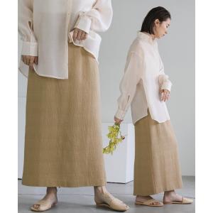 スカート リネンライクタイトスカート