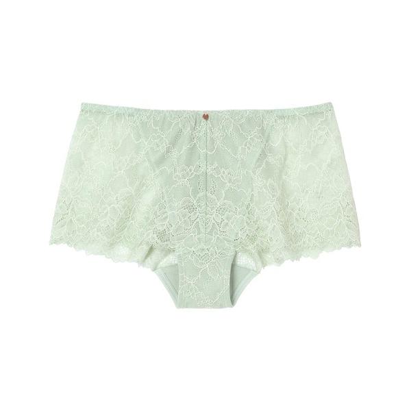 ショーツ AMPHI/シンプル総レース　ボーイレングスショーツ