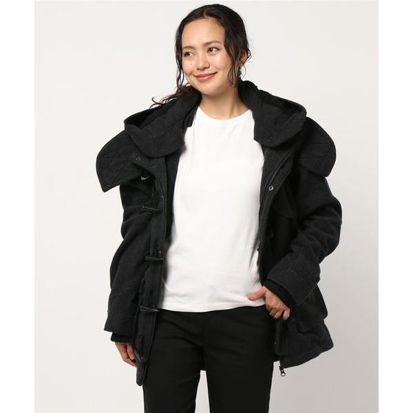 ダッフルコート コート 「Km」DETAILS women/ショートトレンチMODSダッフル レディ...