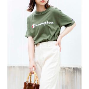 tシャツ Tシャツ メンズ WEGO/「一部店舗限定」Champion チャンピオン ロゴ半袖Tシャツ