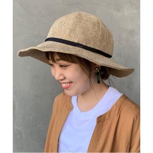 帽子 ハット [ORCIVAL/オーシバル] ラフィア風つば広ハット