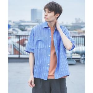 シャツ ブラウス インドアソート柄シャツ