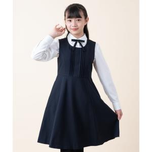 CHOPIN（ショパン） 入学式 卒園式 スーツ 女の子 ワンピース ネイビー