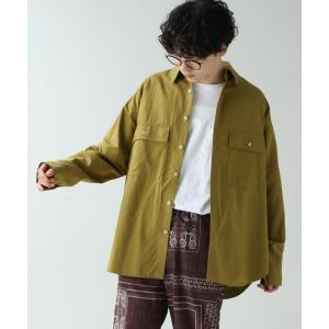 シャツ ブラウス 綿麻CPOシャツ/873653