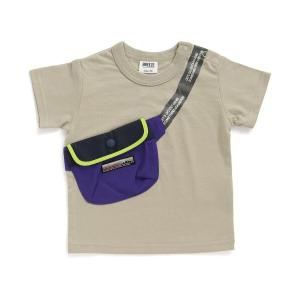 tシャツ Tシャツ サコッシュ付きTシャツ