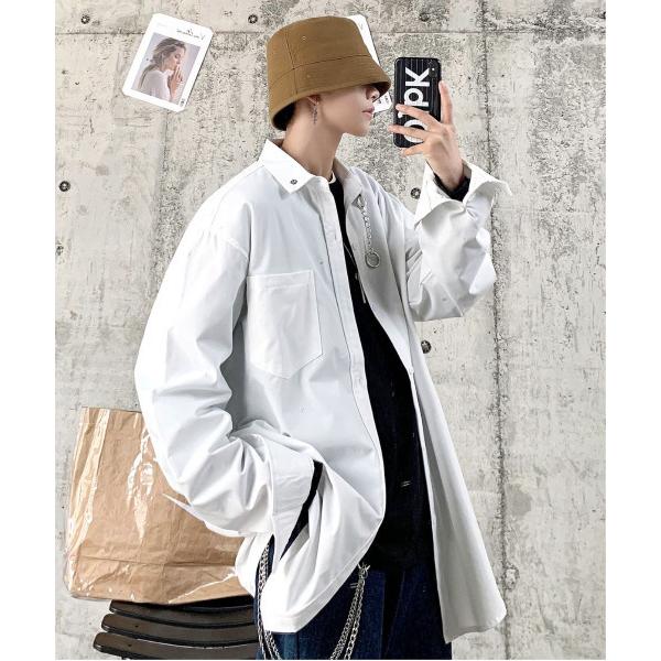 シャツ 「neos -addictive design-」ルーズシルエット チェーンタイ シャツ メ...