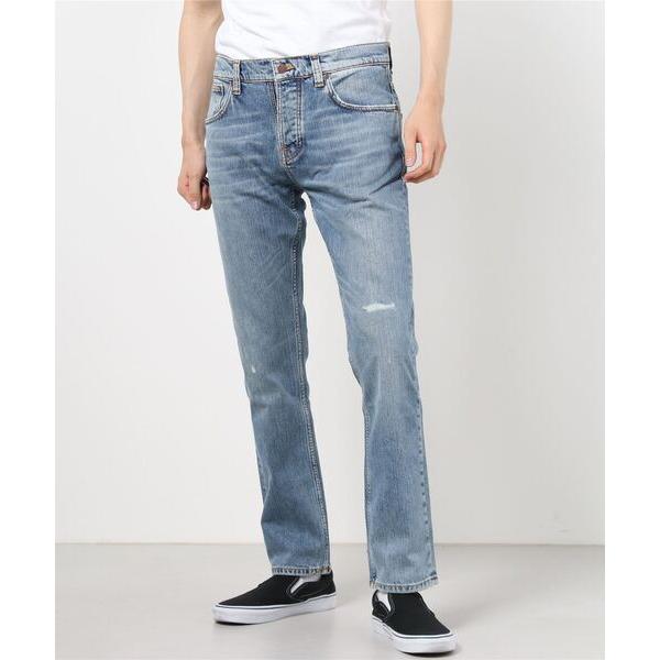 ジーンズ Grim Tim Lucky Blues グリムティム スリムストレート ジーンズ(レング...