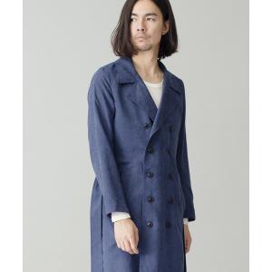 LITHIUM HOMME（リチウム オム） トレンチコート 42 ネイビー メンズ