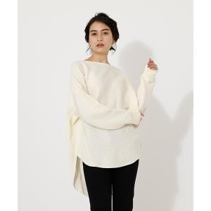 tシャツ Tシャツ SIDE WAFFLE BACKTAIL TOPS/サイドワッフルバックテールトップス