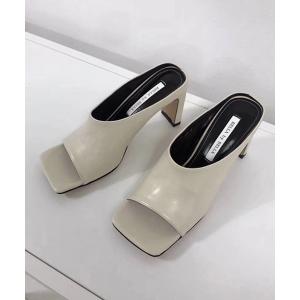 サンダル 「chuclla」Square -toe round cut open sandal sb-6 chs12｜zozo