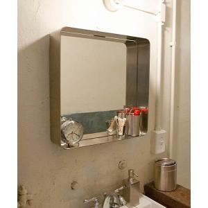 DOLTONミラー DULTON ONLINE SHOP | MIRROR WITH STEEL FRAME SATIN FINISH(SATIN