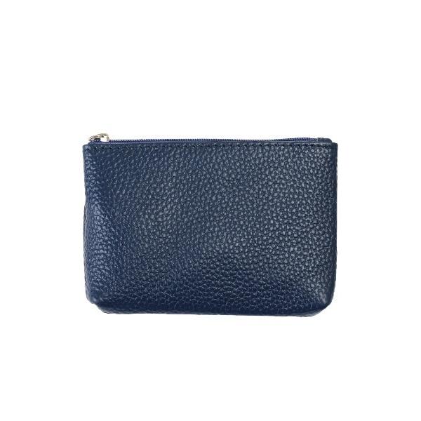 ポーチ 角型万能キーリング付きレザーマルチケース メンズ レディース