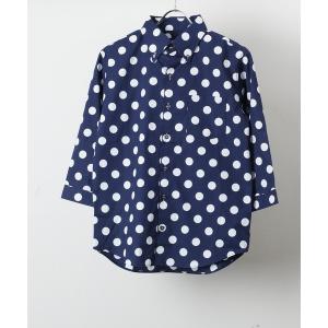 garsonwave（ギャルソンウェーブ） シャツ 日本製ブロード水玉ボタン