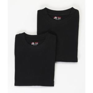 tシャツ Tシャツ 【MAJESTIC/マジェスティック】２ＰクルーＴシャツ 無地 ユニセックス 2枚組