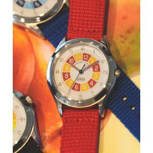 腕時計 メンズ CITIZEN × BEAMS / 別注 キンダータイム エコドライブ 3針 ウオッチ