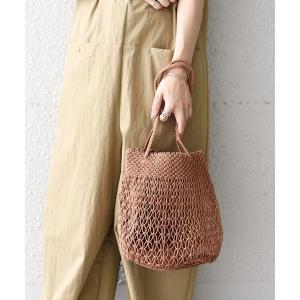 トートバッグ バッグ BAGMATI:マクラメトートバッグ◇