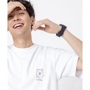 tシャツ 「女性にもオススメ」コーエンベアプリントTシャツ メンズ