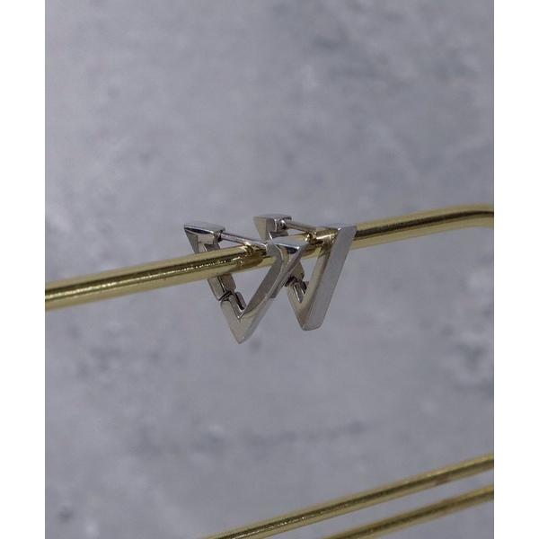 ピアス SBG  ステンレス トライアングル フープ ピアス メンズ レディース