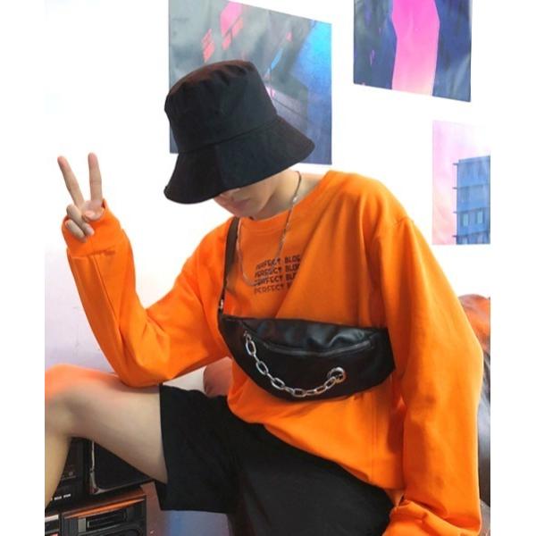 ウエストポーチ 「neos -addictive design-」チェーンデザイン ボディバッグ メ...