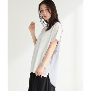 tシャツ Tシャツ 異素材切替Tシャツ