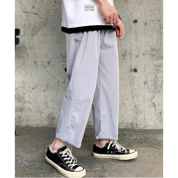 スラックス 「neos -addictive design-」ルーズシルエット T/R スラックス ...