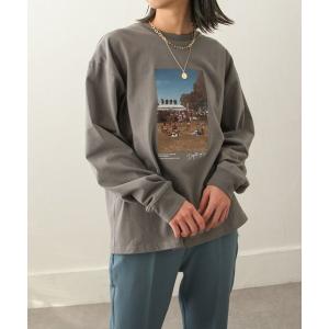 tシャツ Tシャツ しっかりコットンフォトプリントロンT