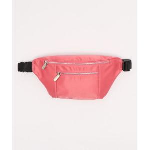 ウエストポーチ ウエストバッグ シンプルボディバッグ レディース