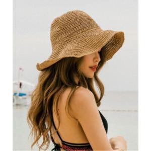 帽子 ハット レディース 「SETUP7」全4型から選べるバリエーション豊富の麦わらペーパーハット 帽子 UV対策 SCCH｜ZOZOTOWN Yahoo!店