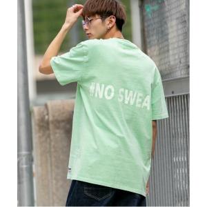 tシャツ Tシャツ No Sweat.(ノースウェット.）×ADMIX_Japanコラボ ヴィンテージ調 バックプリント 半袖 Ｔシャツ