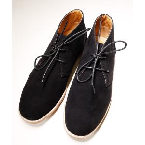 ブーツ AAA+ PUレザー チャッカーブーツ