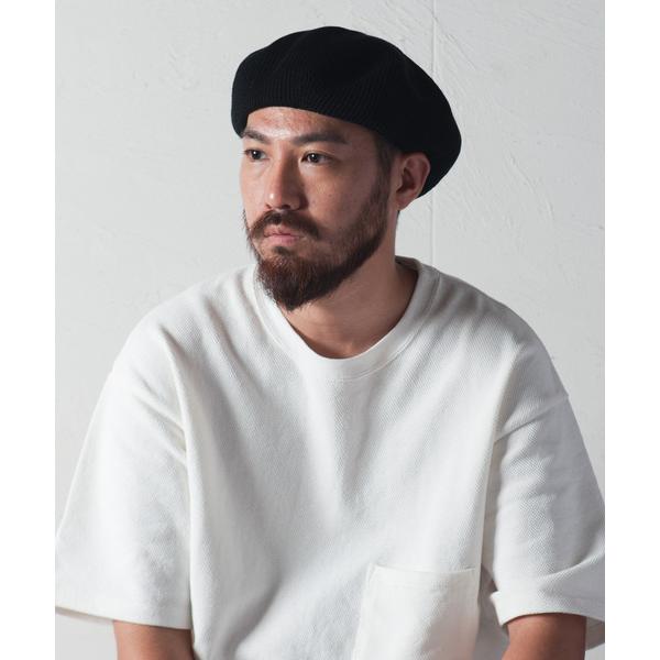 帽子 ベレー帽 SU2 Cotton Knit Beret / SU2 コットンニットベレー メンズ...