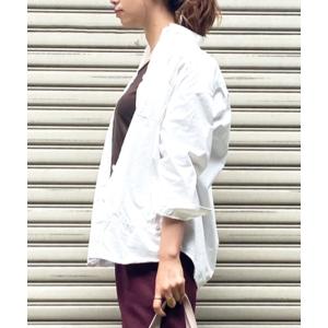 シャツ ブラウス ガーメントダイオーバーシャツ