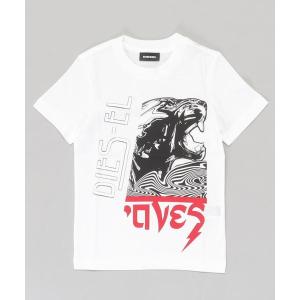 tシャツ Tシャツ DIESELKids ＆ Junior コットンTシャツカットソー