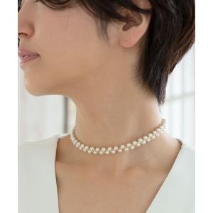 Bas Relief 三連パールチョーカー • 秋セール 12月1日まで♡ パールチョーカー | laneii/ラネイ | 三越伊勢丹オンラインストア